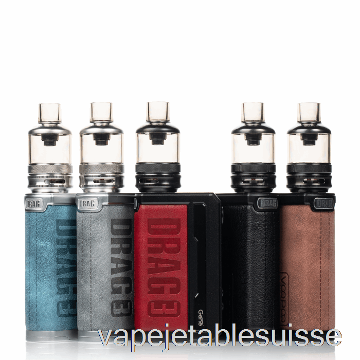 Vape Suisse Voopoo Drag 3 177w Kit De Démarrage [tpp] Dream Blue